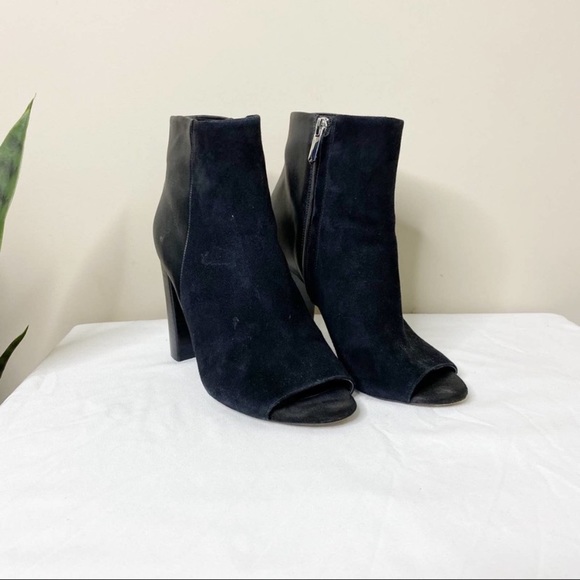 Sam Edelman black suede ankle Boots - Picture 2 of 11